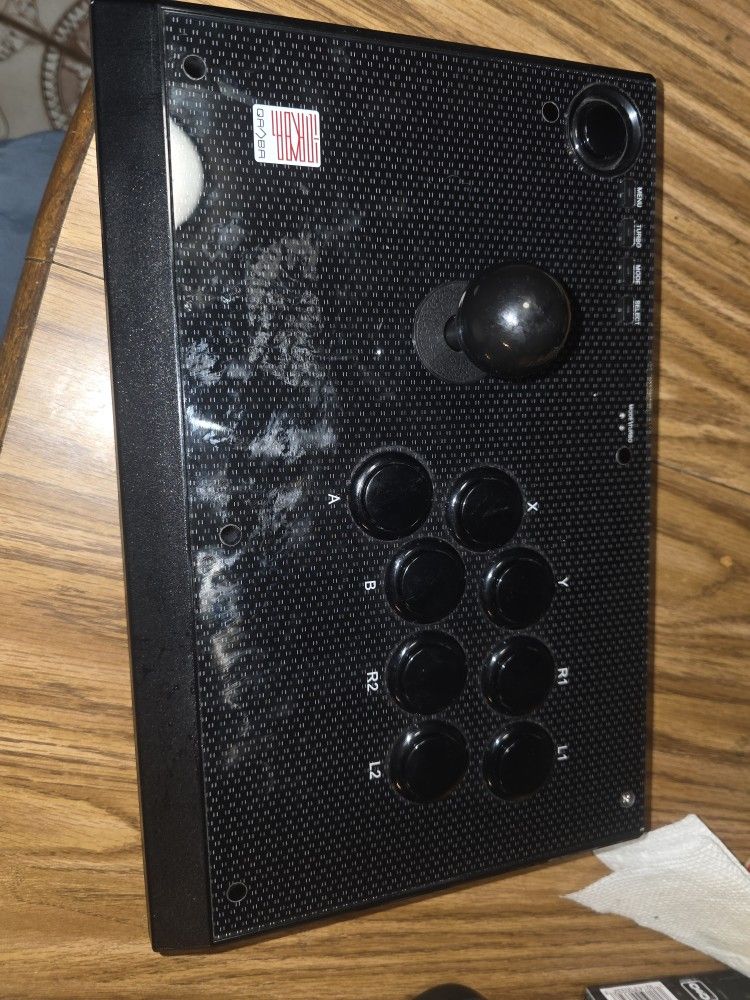 QANBA Carbon Arcade Stick for PC Switch (Fighting Stick)