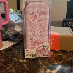 Sanrio Licensed Kuromi DIY Cubic Art Pencil Case 