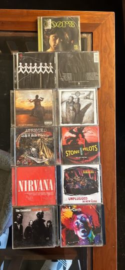 Music cds rock and roll lot
