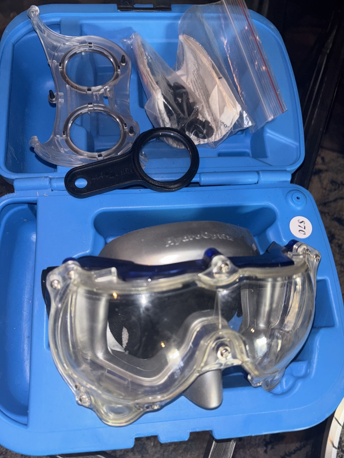 Hydro Optix Diving Mask With Case