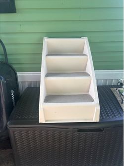 Tan Pet Stairs - 40” inches high