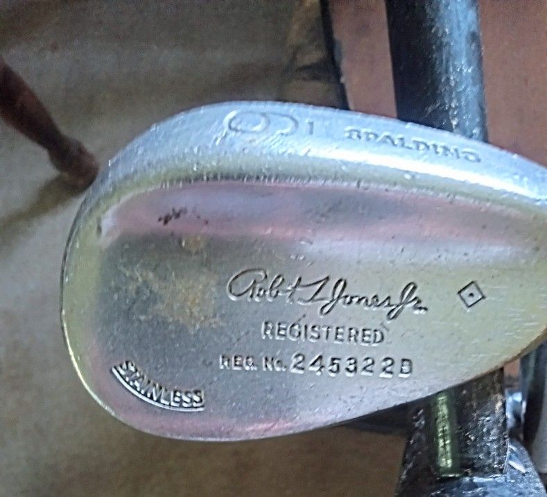 VTG Spalding Robert T Jones Jr #9 Iron