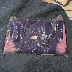 Purple Bleached Supreme Hoodie XL