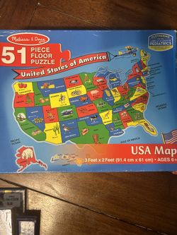 Kids USAFloor Puzzle
