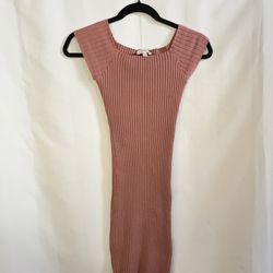 Girls Pink Bodycon Dress