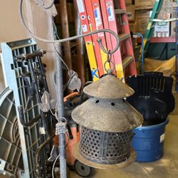 Outdoor Lantern Candle Holder Made Of Iron