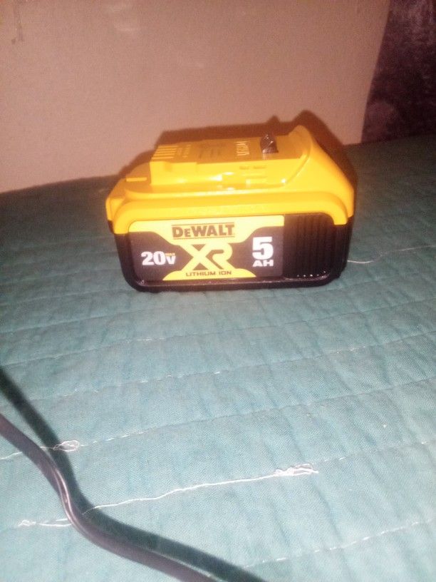 DeWalt 20 volt 5 Ah Battery