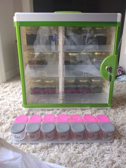 Vitamin/Medicine Lockbox 