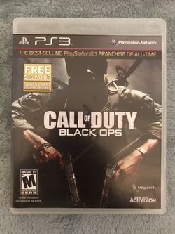 Call of duty black ops for the PS3 (Perfect Condition)