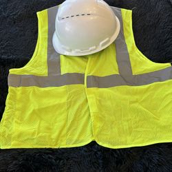 3M Safety Helmet & Safety Vest