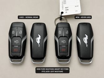 2 OEM Ford Mustang Smart Key Fobs – 2015 Mustang – 1 New, 1 Used