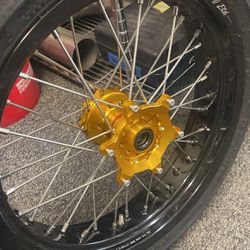 Super Moto Wheels And Tires, New Cond. 
