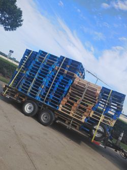 Wood pallets