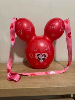 Disney Parks Mickey Mouse Valentine Popcorn Bucket