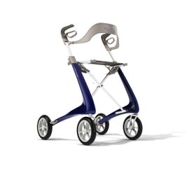 byACRE Carbon Ultralight Rollator Walker with Organizer Bag, Regular #1253M UP1