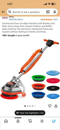 Commercial floor polisher x$340 obo