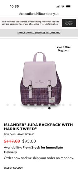 Islander Harris Tweed Backpack