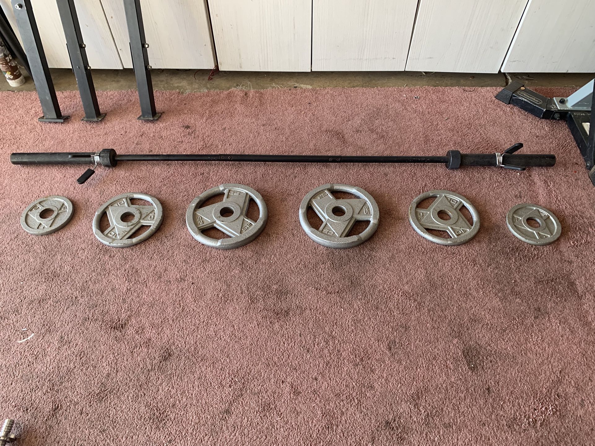 Olympic Bar And Weights