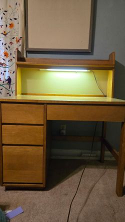 Solid Wood Desk