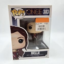 Funko Pop! Vinyl: Disney - Belle Once Upon a Time #383 Vaulted (Damaged Box)