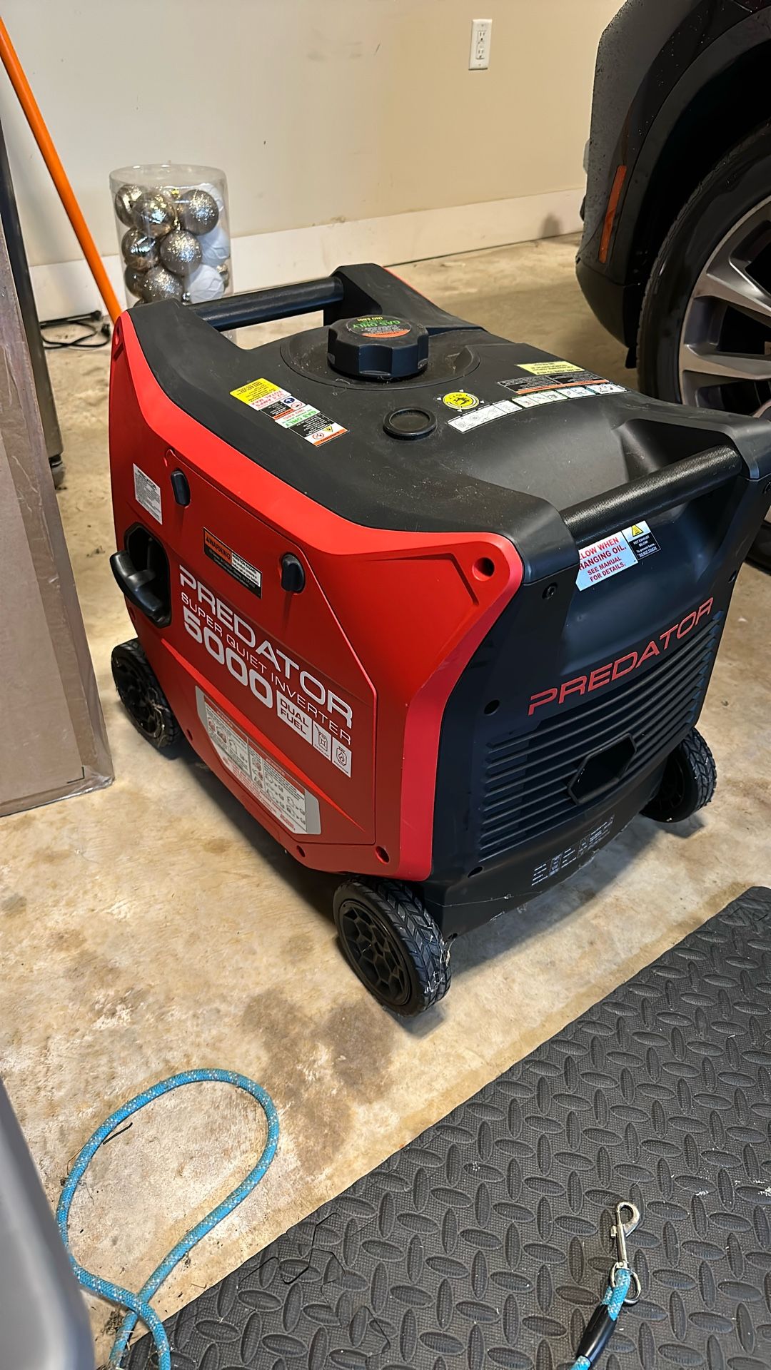 PREDATOR 5000 GENERATOR SUPER QUIET. $800
