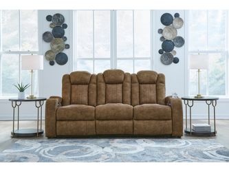 Wolfridge Brindle Power Reclining Sofa