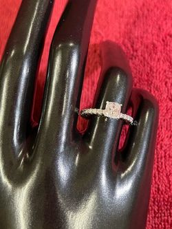 14k White Gold GIA Cushion Cut & Round Diamond Wedding Engagement Ring 2.00CTW