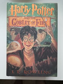 Harry Potter & The Goblet Of Fire True 1st Ed. Hardcover w/ Errors