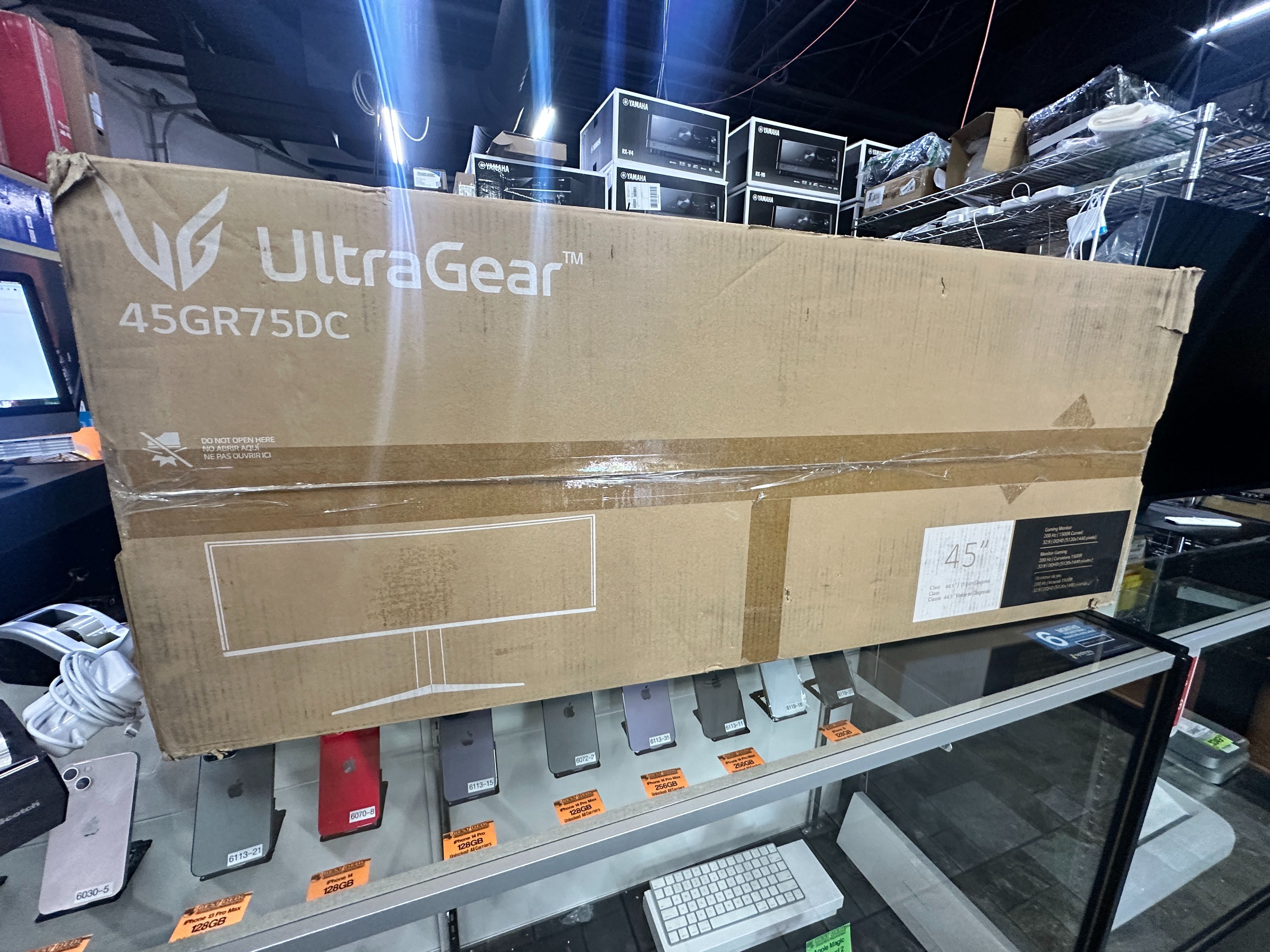 📺 💰🚨HUGE MONITOR SALE 45" LG UltraGear™ QHD 1440P 1ms 200Hz Curved Gaming Monitor with USB Type-C 45GR75DC-B