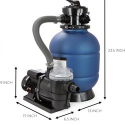 XtremepowerUS 13" Sand Filter