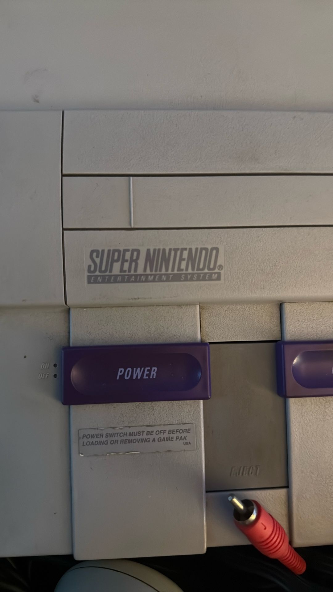 SNES Super Nintendo Entertainment System