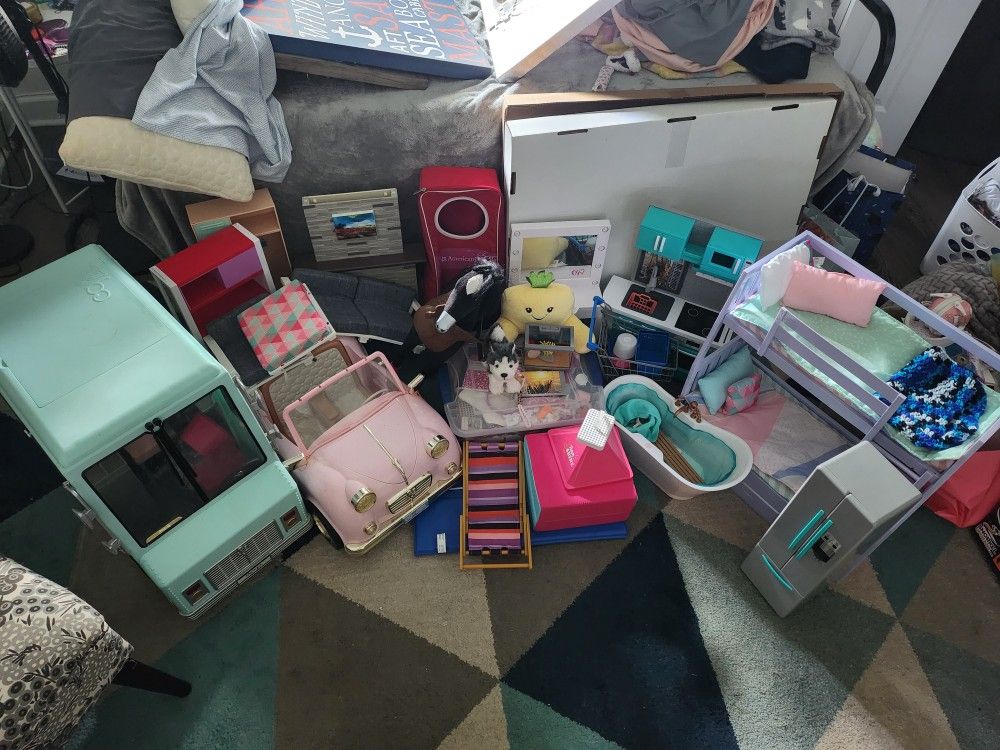 American Girl Doll, Target And Walmart Doll Stuff
