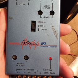 Legacy California QX8 Subwoofer Crossover