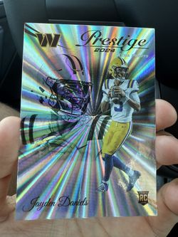 Jayden Daniels Panini Prestige Card