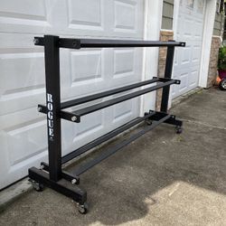 Rogue Fitness Mass Storage System - Holds Bumper Plates, Steel Weight Plates, Medicine Balls, Dumbbells, Kettlebells, Etc.