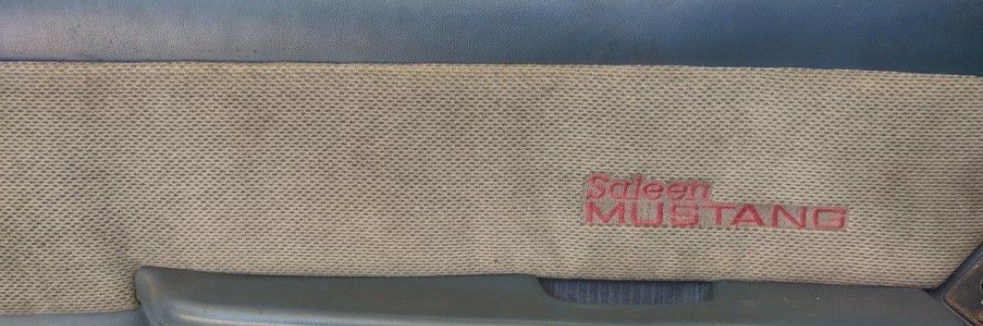 1988 Saleen Mustang Door Panel Inserts. 87-88 Foxbody Mustang