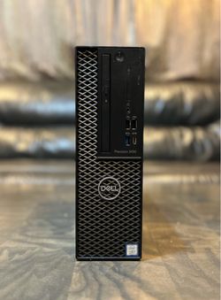 DELL Precision 3430 SFF Core i7 8th gen 16GB RAM 512GB SSD Windows 11 dual display desktop computer