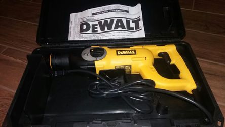 Dewalt D25213 three mode SDS rotary hammer drill