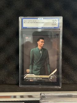 Topps Now ROY And Just Name First Team All Defensive Team Victor Wembanyama