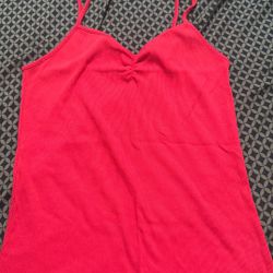 No Boundaries Simple Fuchsia Tank Top 