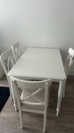 Dining Table Set with 4 Chairs - Needs to go ASAP