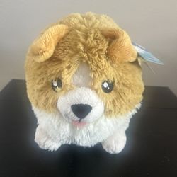 New With Tags Mini Squishable Baby Corgi Plush