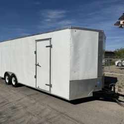 2016 24’x8.5’ V Nose Enclosed Trailer Car Hauler