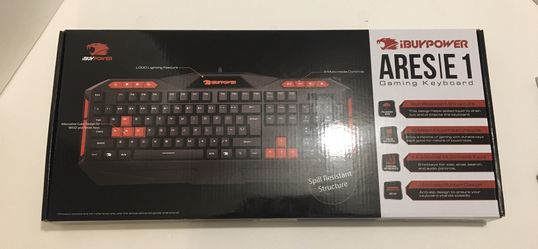 Ibuypower gaming usb keyboard model IBP-ARES E1