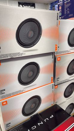 JBL 12” Subwoofer Stage 122d Brand New $115  Each 