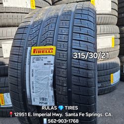 315/30/21 PIRELLI CINTURATO P7 A/S •Brand new tires / Llantas nuevas ¤ DM 📞 for a Quote. 