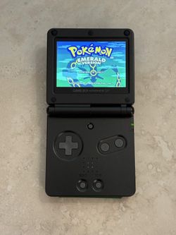 Game Boy Advance IPS With IPS Screen and Pokémon games