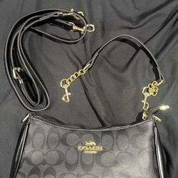 Black Teri coach bag