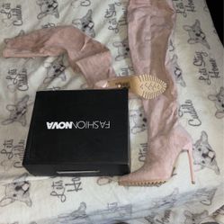 Fashion Nova Thigh High Boots