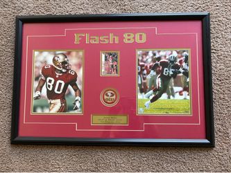 Art - Jerry Rice signed - Commemorative